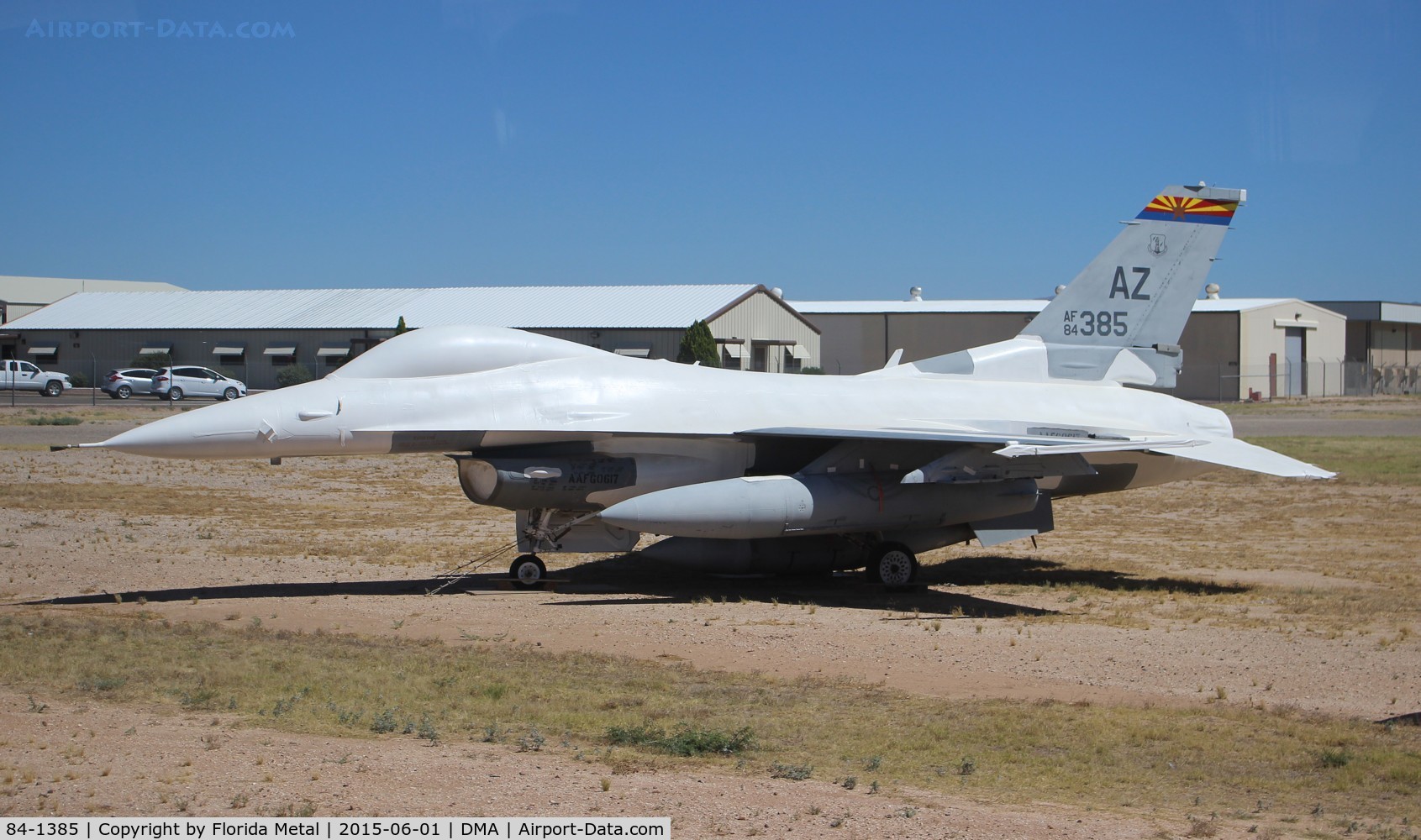 84-1385, 1984 General Dynamics F-16C Fighting Falcon C/N 5C-167, F-16C