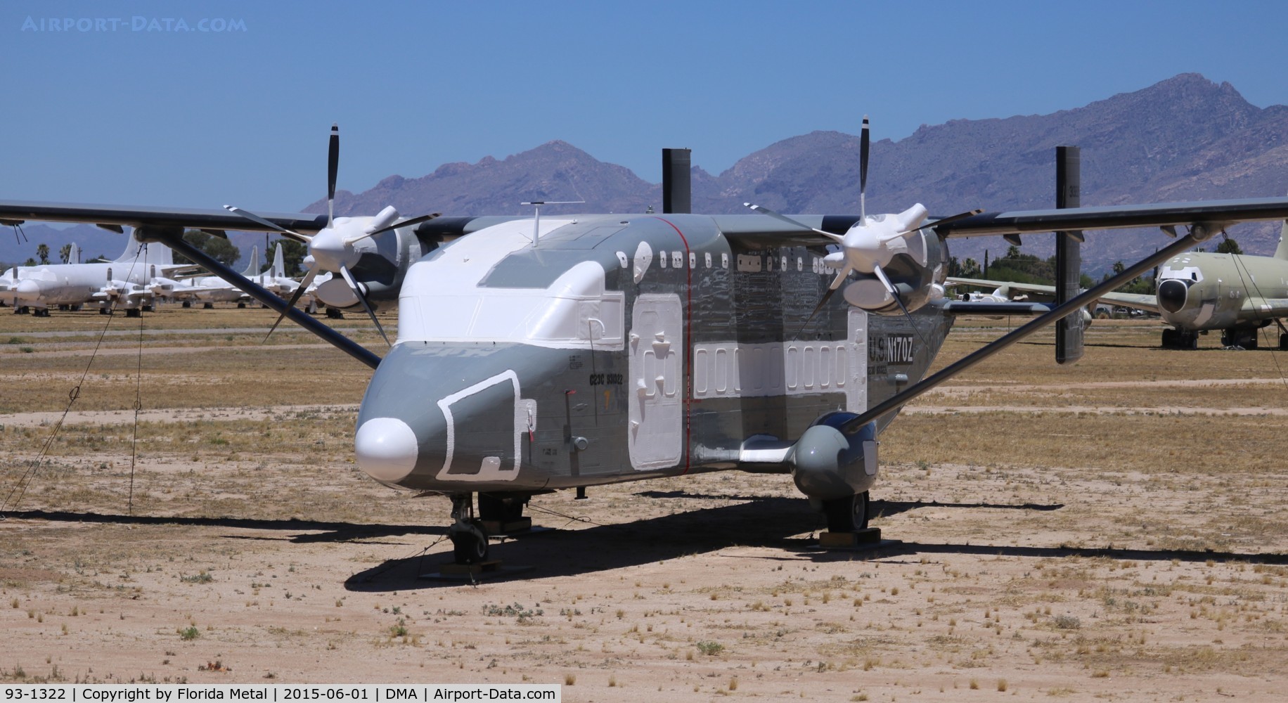 93-1322, Short C-23B+ Sherpa C/N SH.3406, C-23B