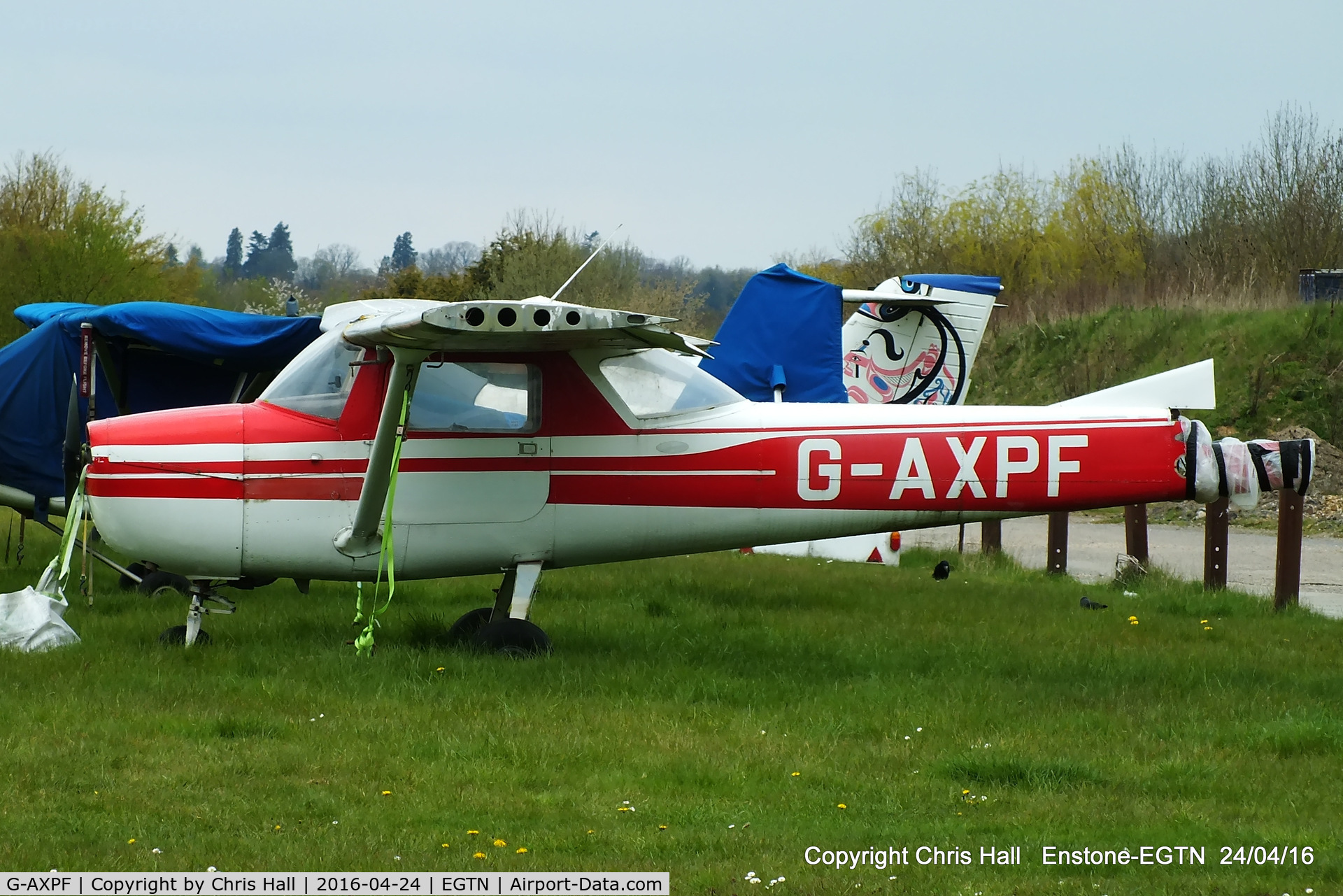 G-AXPF, 1969 Reims F150K C/N 0543, at Enstone airfield