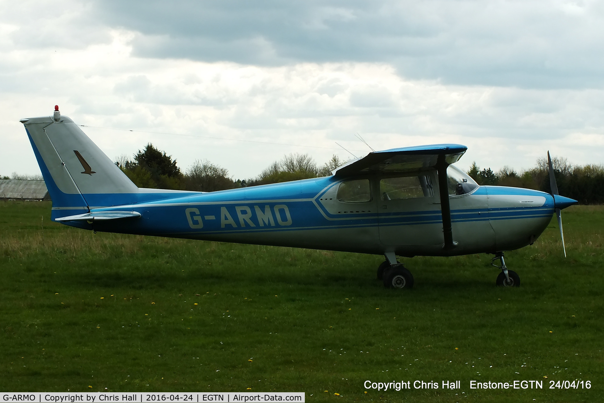 G-ARMO, 1961 Cessna 172B C/N 17248560, at Enstone airfield