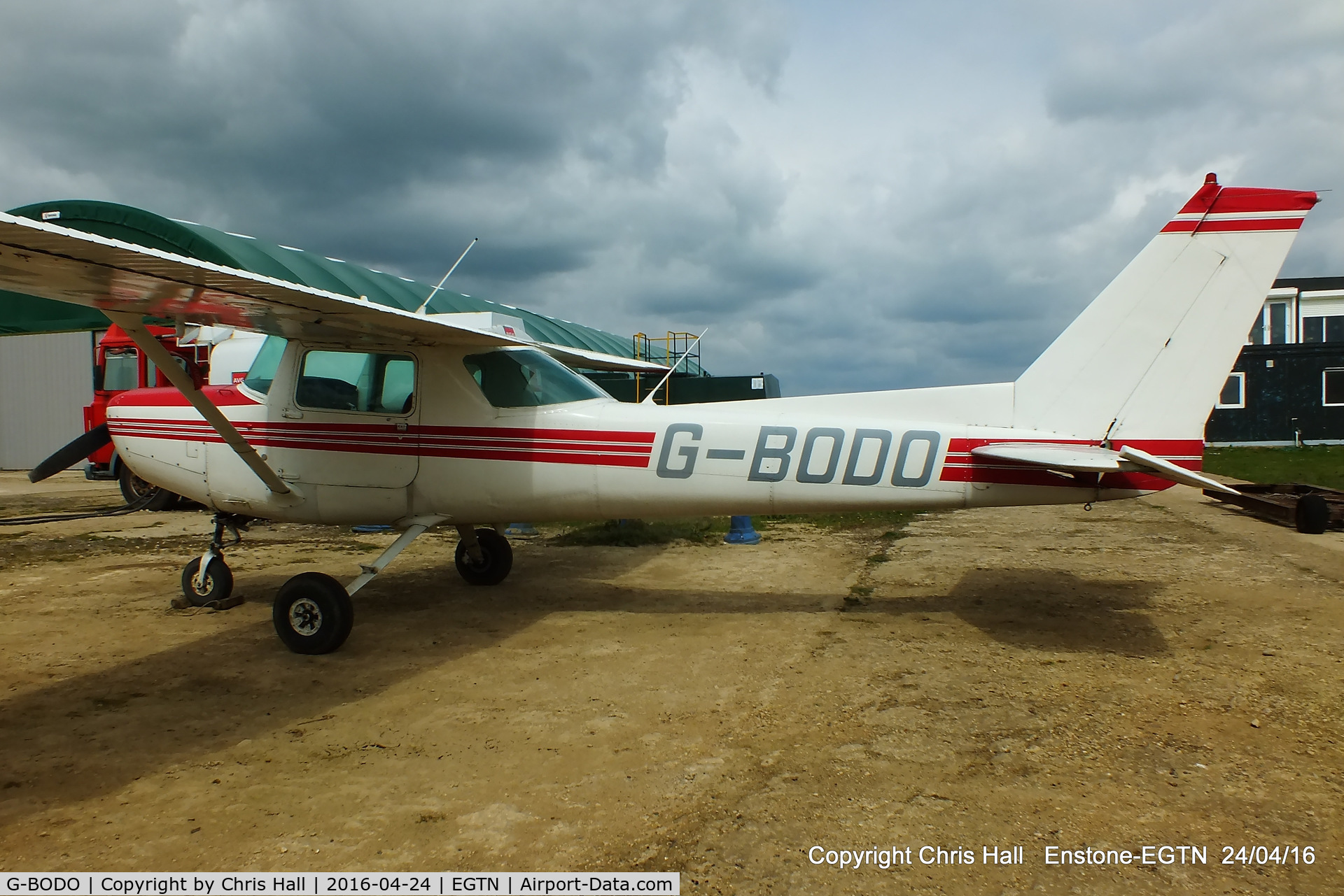 G-BODO, 1979 Cessna 152 C/N 152-82404, at Enstone airfield