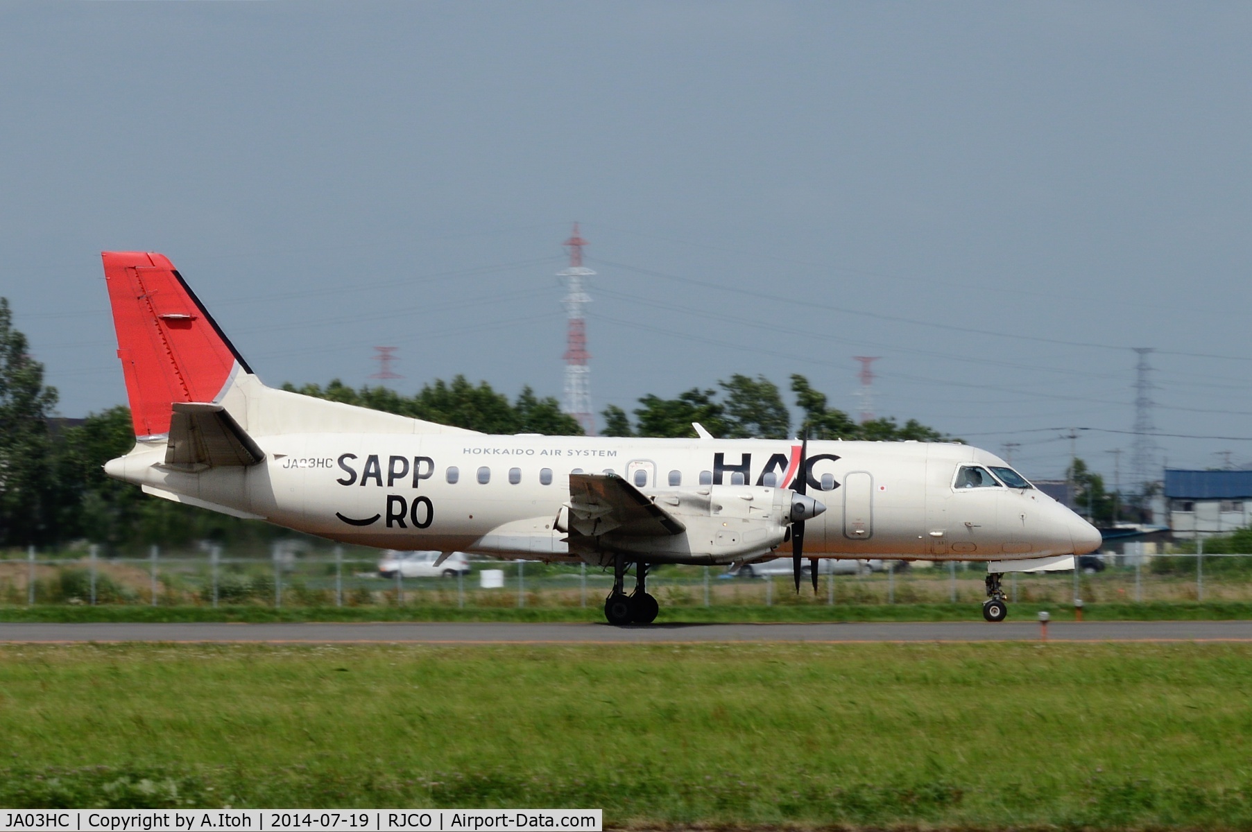 JA03HC, 1999 Saab 340B+ C/N 340B-458, DEP RWY14