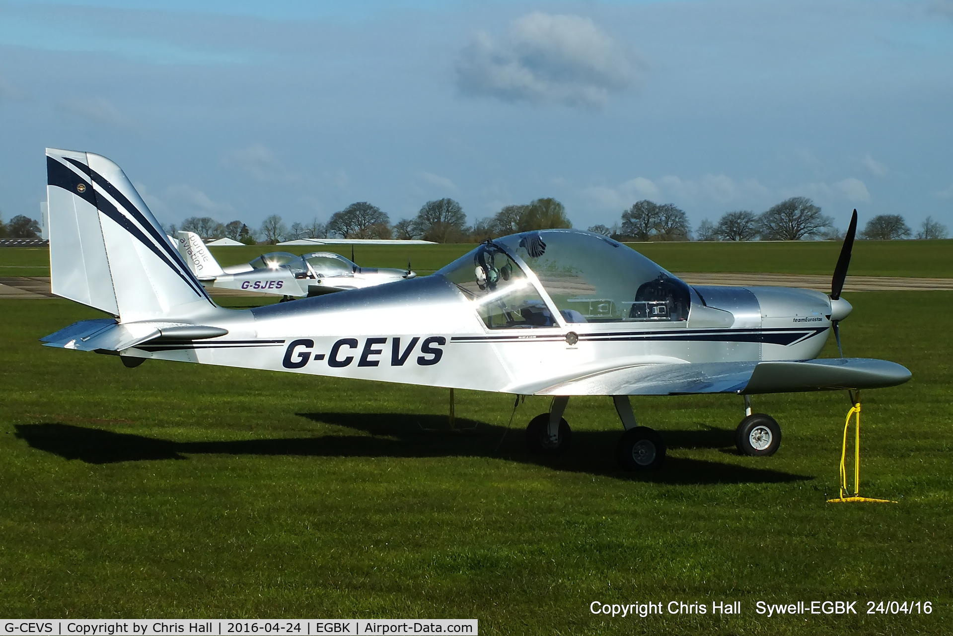 G-CEVS, 2007 Cosmik EV-97 TeamEurostar UK C/N 3102, at the EV-97 flyin at Sywell