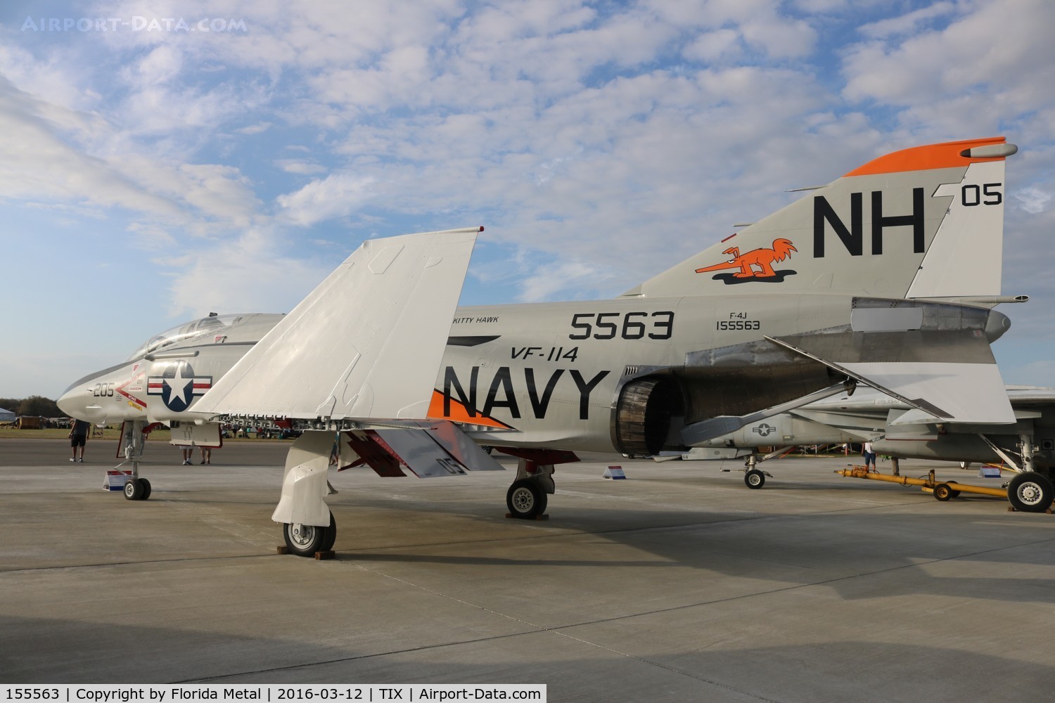 155563, McDonnell F-4J Phantom II C/N 2845, F-4J Phantom II