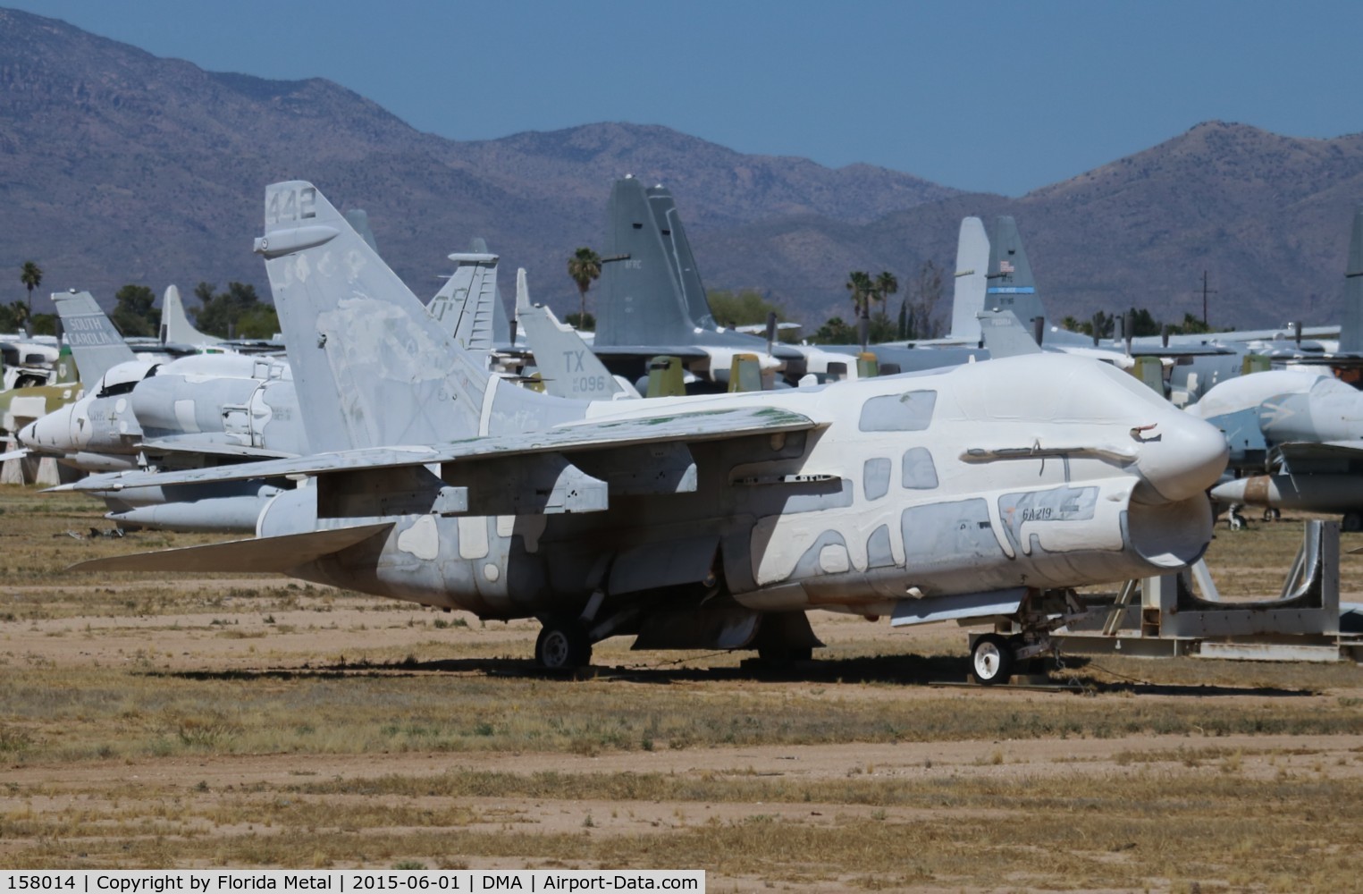 158014, LTV A-7E Corsair II C/N E-330, A-7E Corsair II