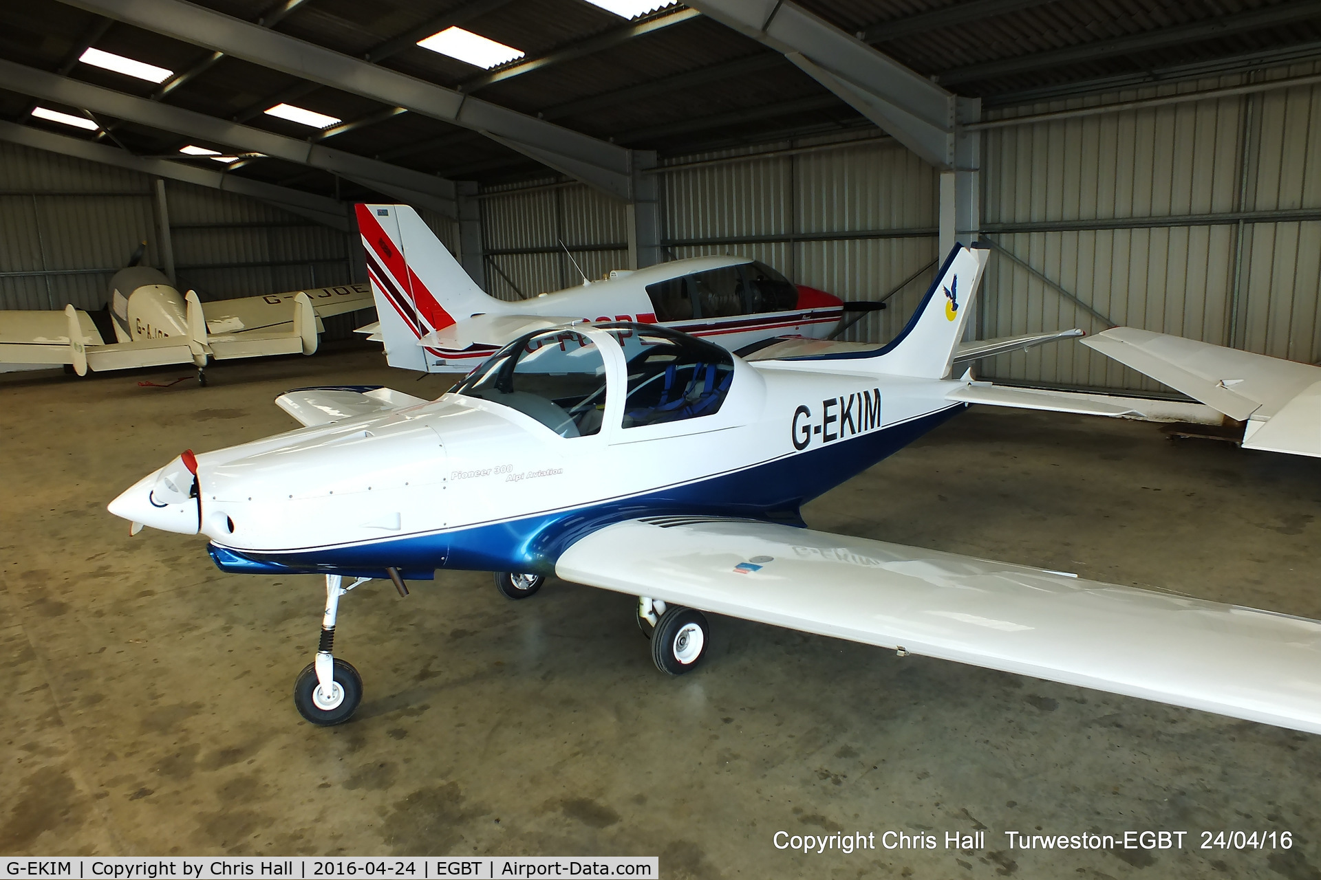 G-EKIM, 2007 Alpi Aviation Pioneer 300 C/N PFA 330-14491, at Turweston