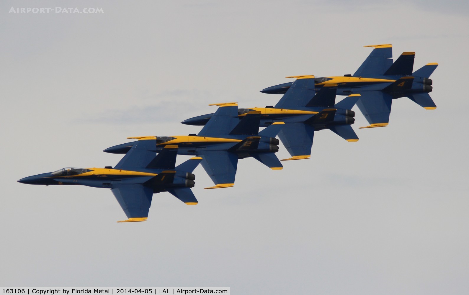 163106, McDonnell Douglas F/A-18A Hornet C/N 0495, Blue Angels