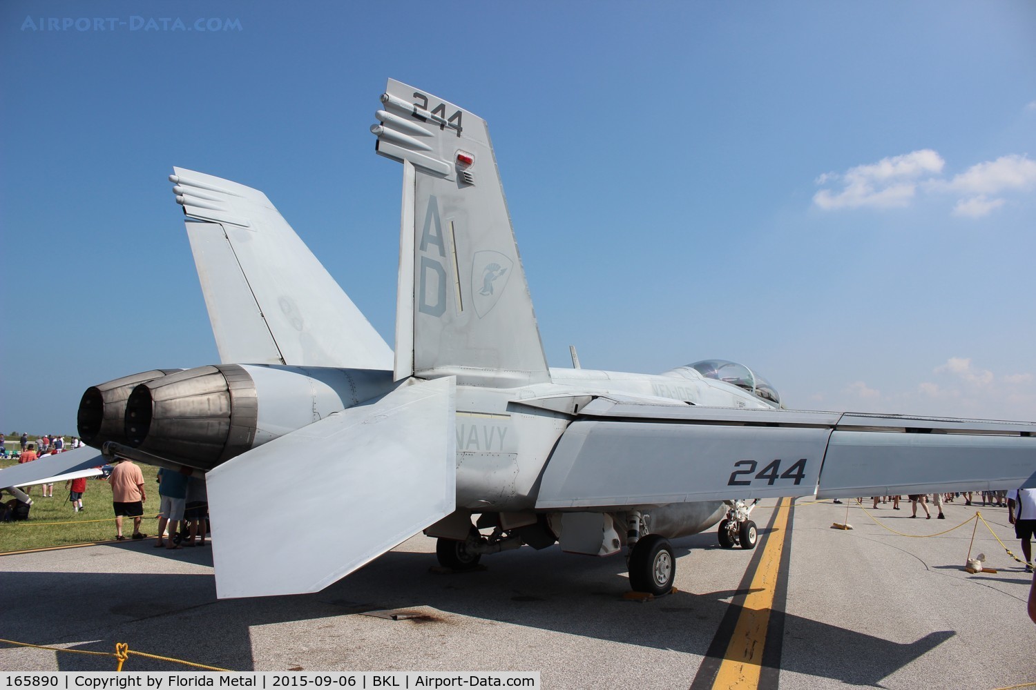 165890, Boeing F/A-18F Super Hornet C/N F050, F-18F
