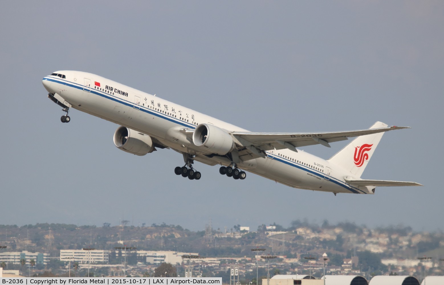 B-2036, 2012 Boeing 777-39L/ER C/N 38676, Air China