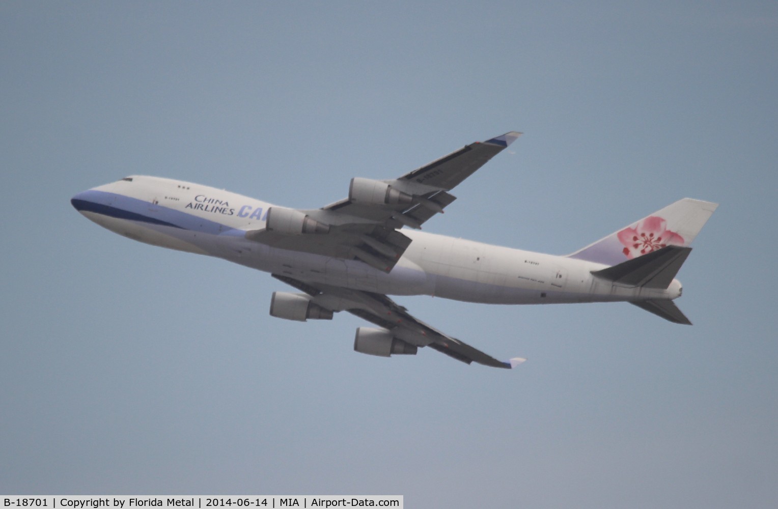 B-18701, 2000 Boeing 747-409F/SCD C/N 30759, China Airlines Cargo