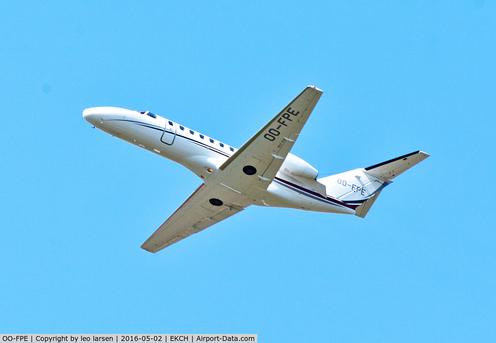 OO-FPE, 2007 Cessna 525B CitationJet CJ3 C/N 525B-0158, Copenhagen 2.5.16