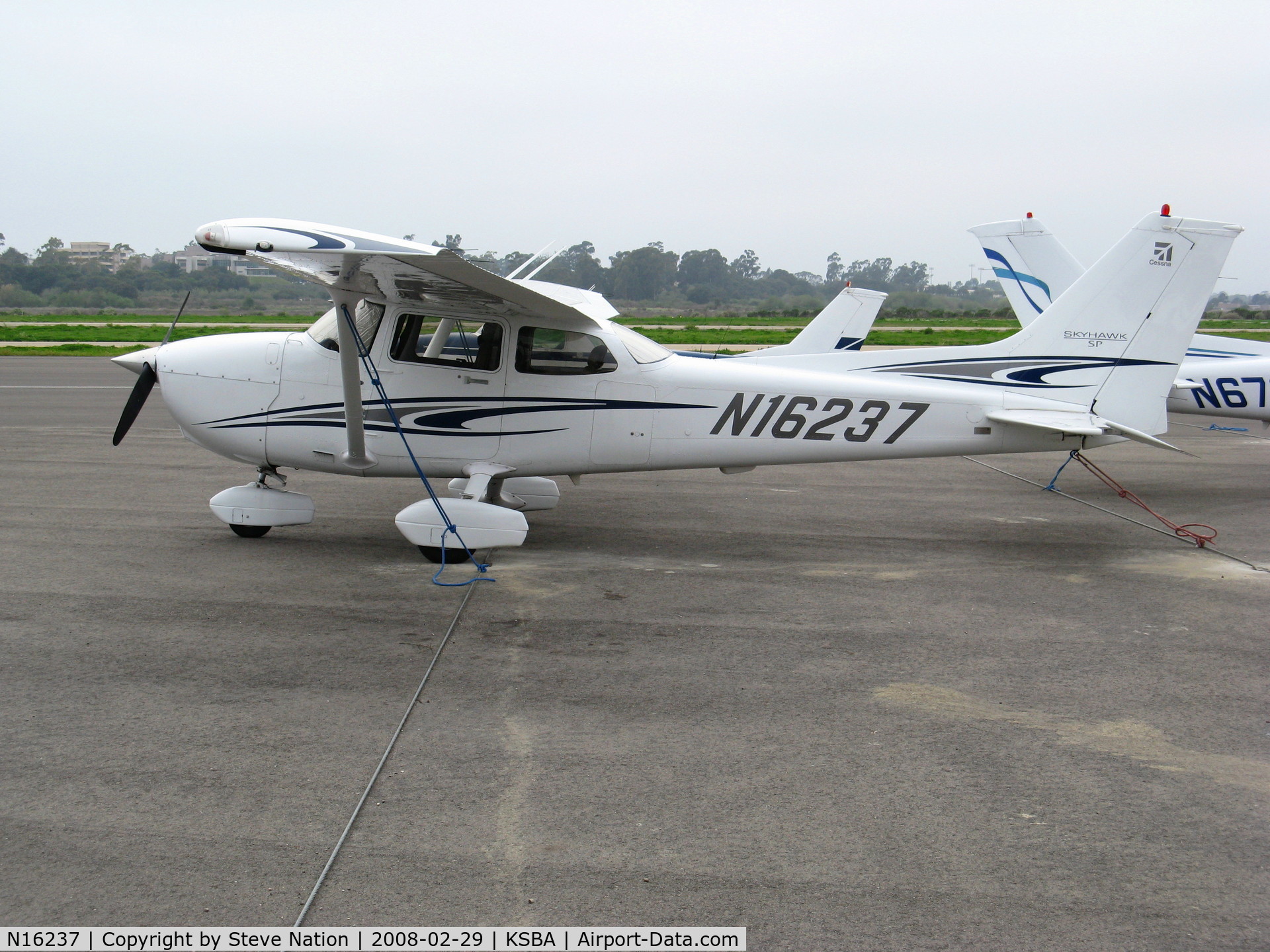 N16237, 2005 Cessna 172S C/N 172S9912, Locally-based 2005 Cessna 172S Skyhawk @ Santa Barbara Municipal Airport, CA (now registered to owner in East Setauket, NY)