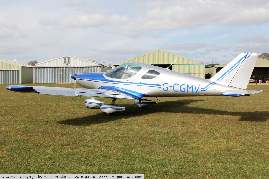G-CGMV, 2010 Roko Aero NG4 HD C/N 031/2010, Roko Aero NG4 HD, Fishburn Airfield, March 2016.