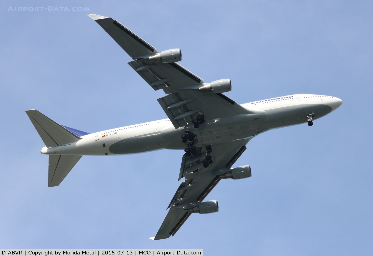 D-ABVR, 1997 Boeing 747-430 C/N 28285, Lufthansa