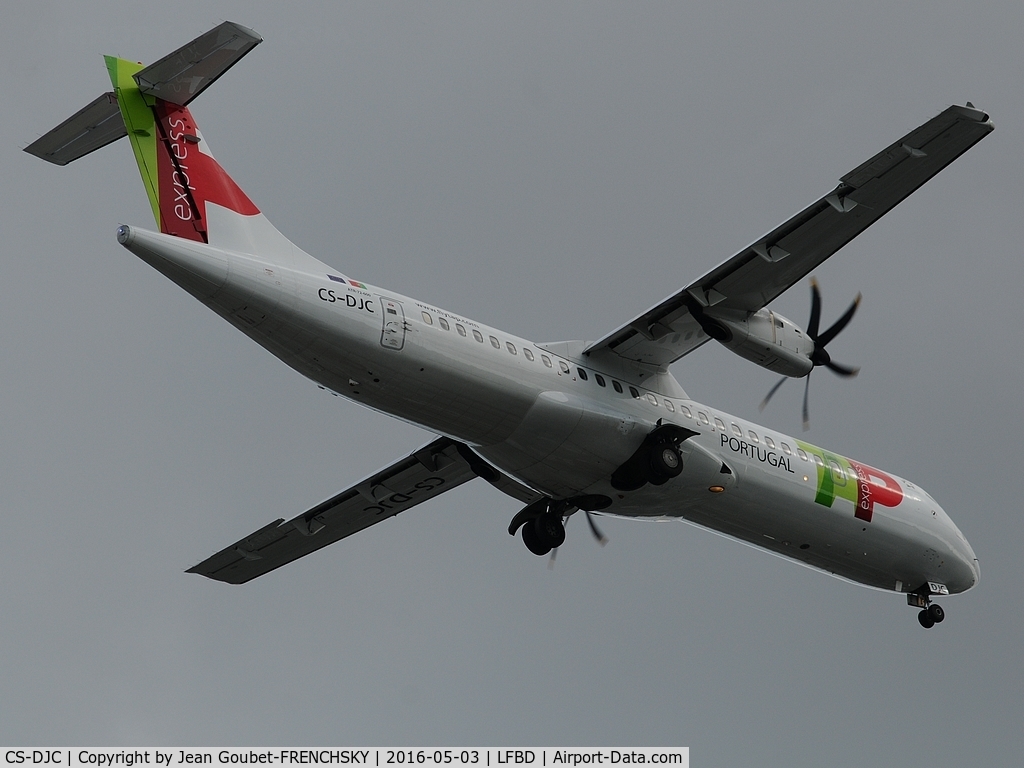 CS-DJC, 2015 ATR 72-600 (72-212A) C/N 1232, TAP Express 466 from LIS landing 23