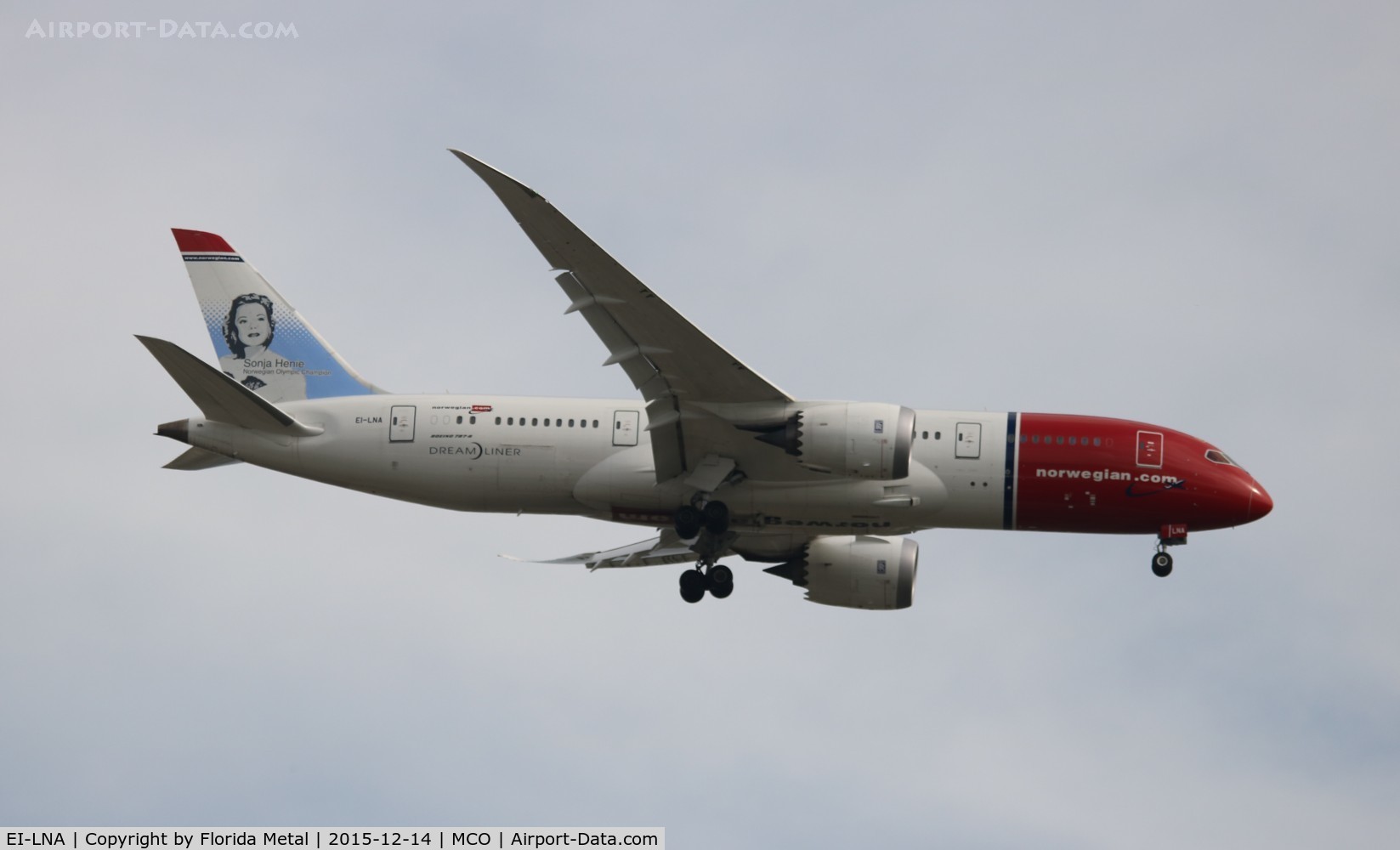 EI-LNA, 2013 Boeing 787-8 Dreamliner C/N 35304, Norwegian