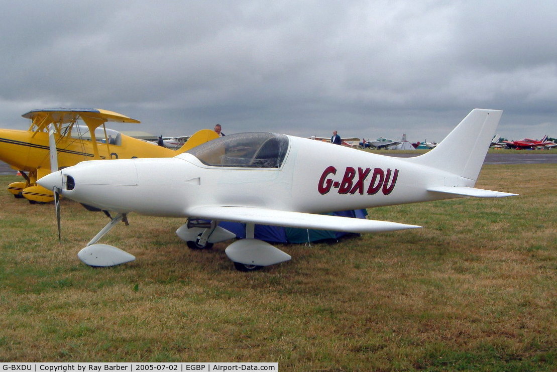 G-BXDU, 2003 Aero Designs Pulsar C/N PFA 202-11991, Aero Designs Pulsar [PFA 202-11991] Kemble~G 02/07/2005