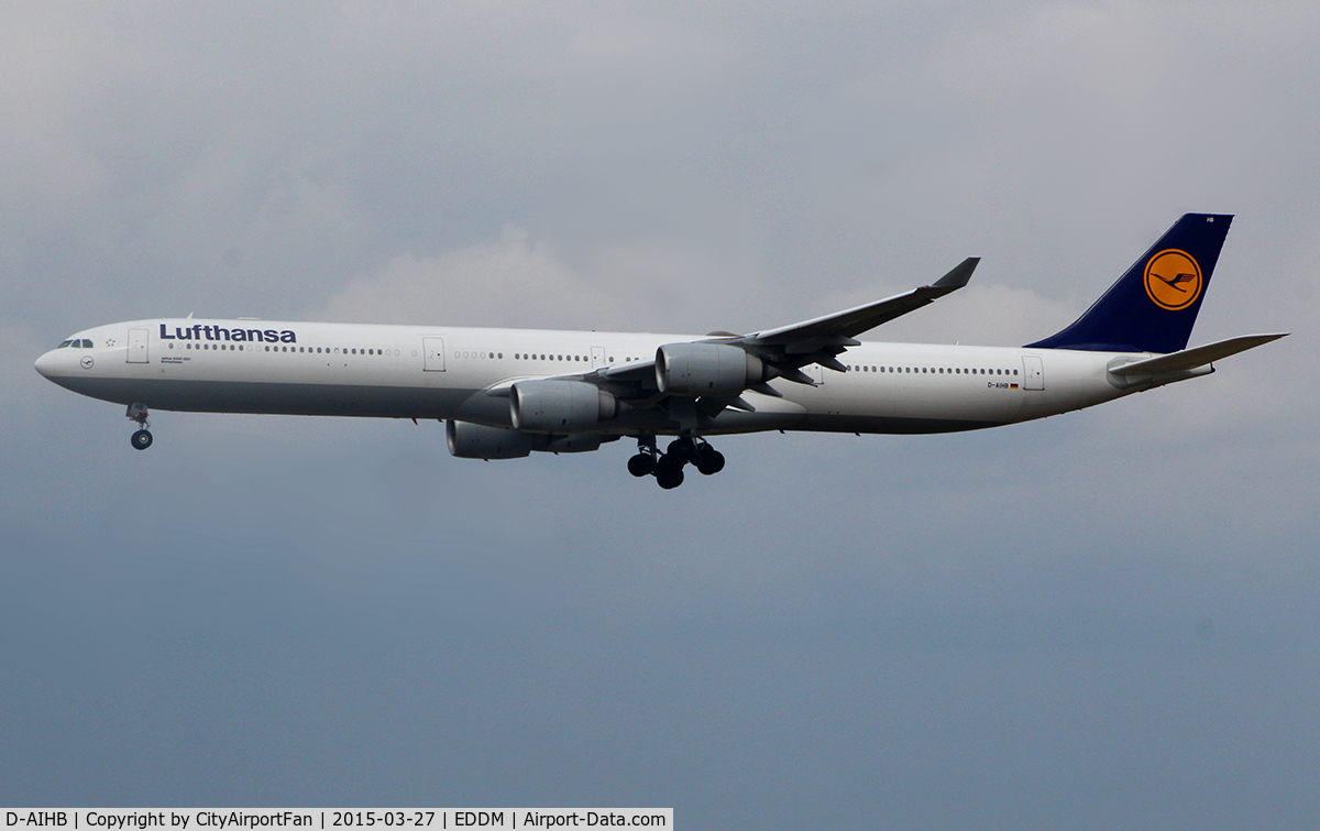 D-AIHB, 2003 Airbus A340-642 C/N 517, Lufthansa (DLH/LH)