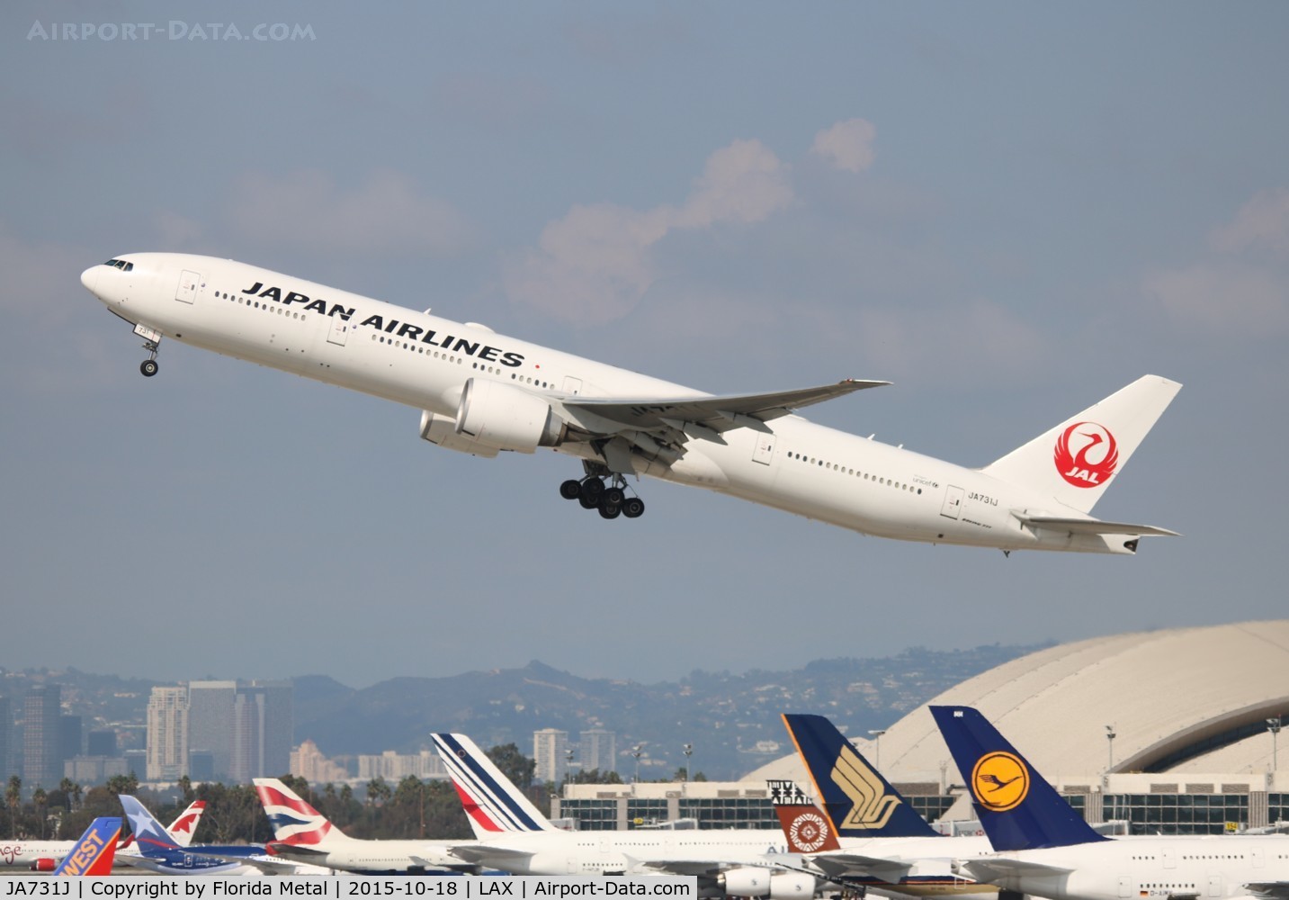 JA731J, 2003 Boeing 777-346/ER C/N 32431, Japan Airlines