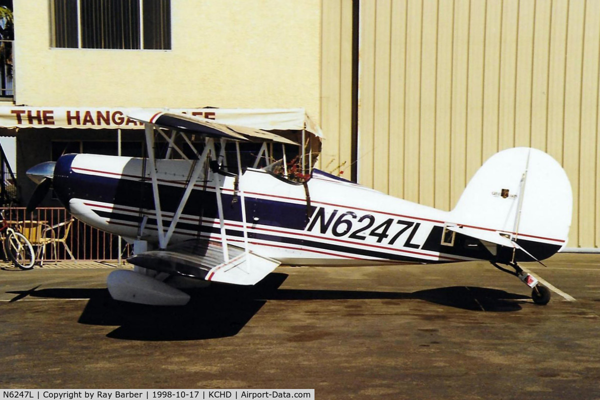 N6247L, 1976 Great Lakes 2T-1A-2 Sport Trainer C/N 0733, Great Lakes 2T-1A-2 [0733] Chandler Municipal Airport~N 17/10/1998