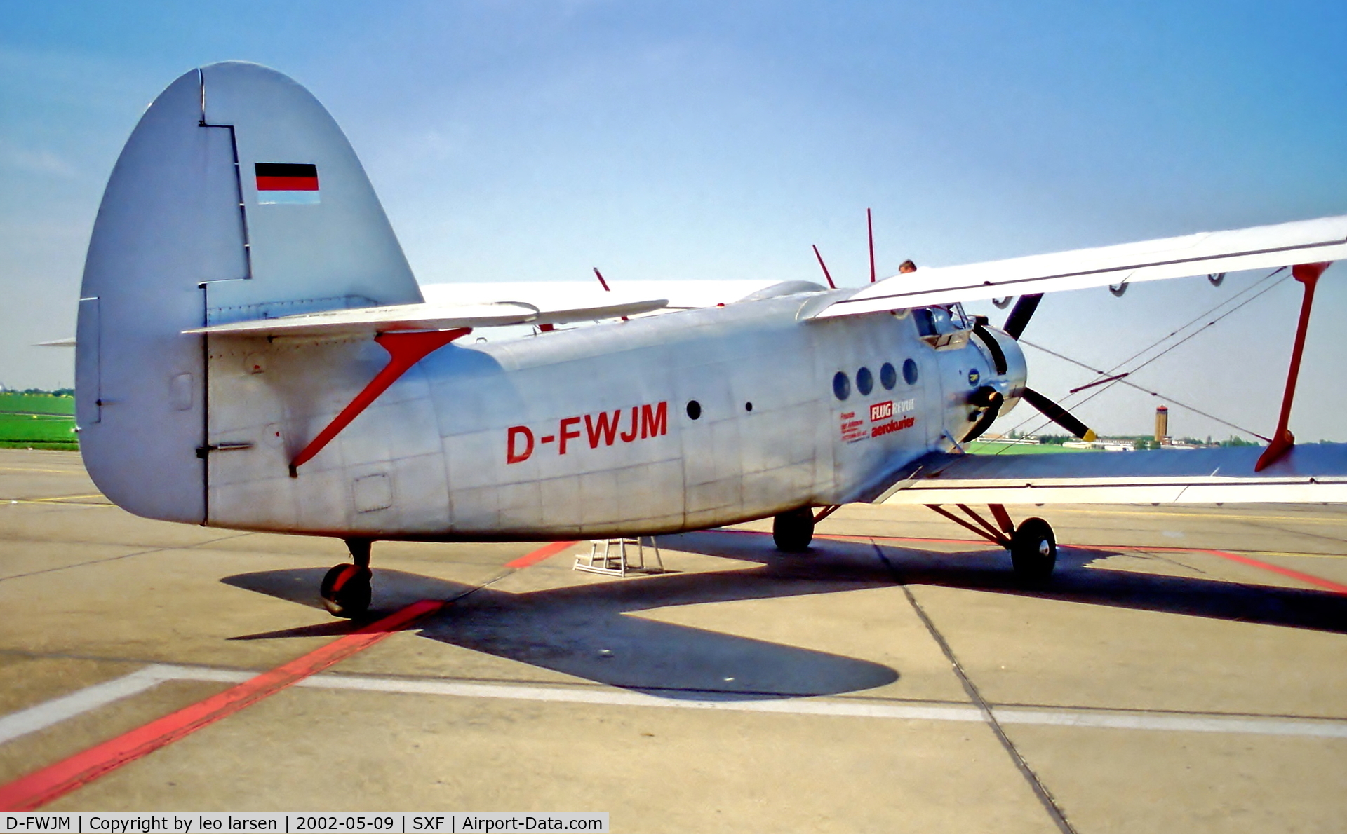 D-FWJM, 1976 PZL-Mielec An-2T Colt C/N 1G166-38, Berlin Air Show 9.5.02
