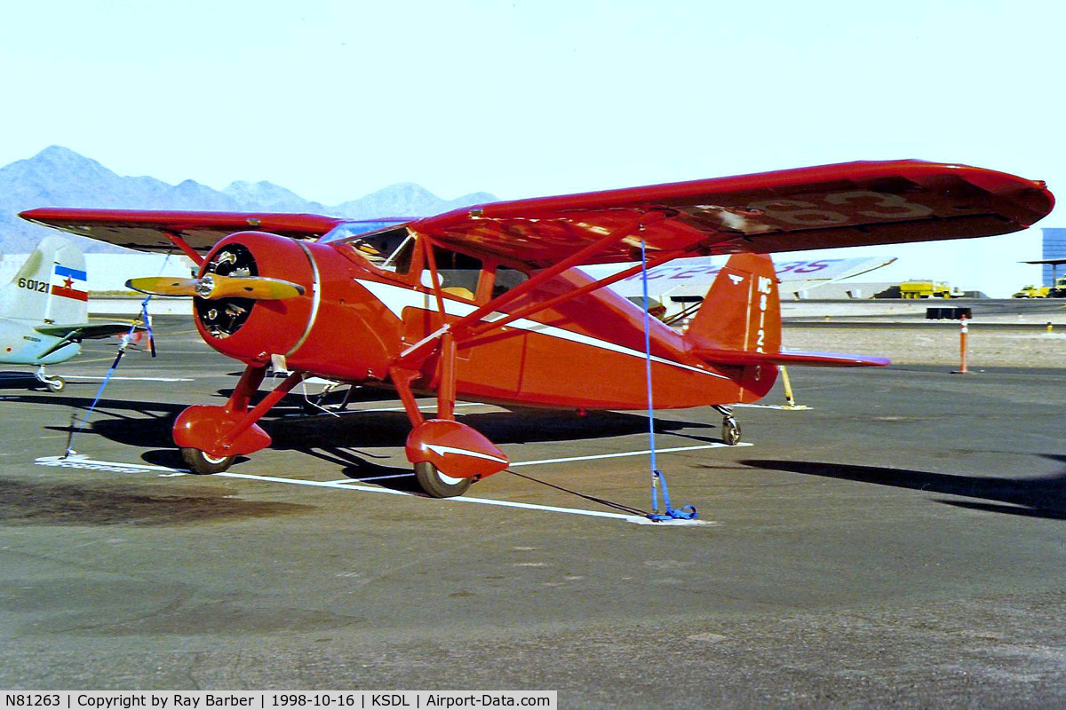 N81263, 1946 Fairchild 24W-46 C/N W-46163, Fairchild F.24W-46 Argus [46-163] Scottsdale~N 16/10/1998