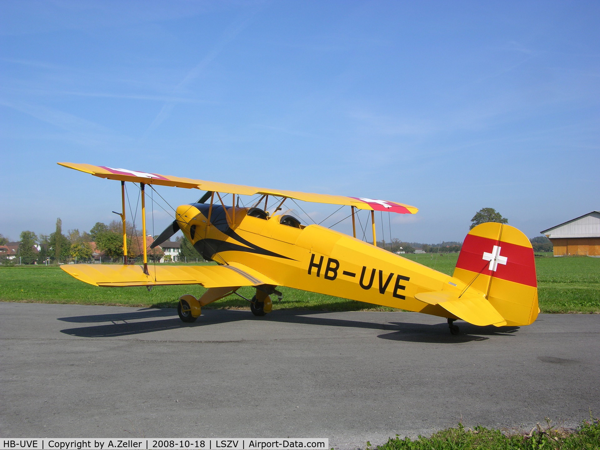 HB-UVE, 1939 Bucker Bu-131APM Jungmann C/N 69, Bücker 131 APM