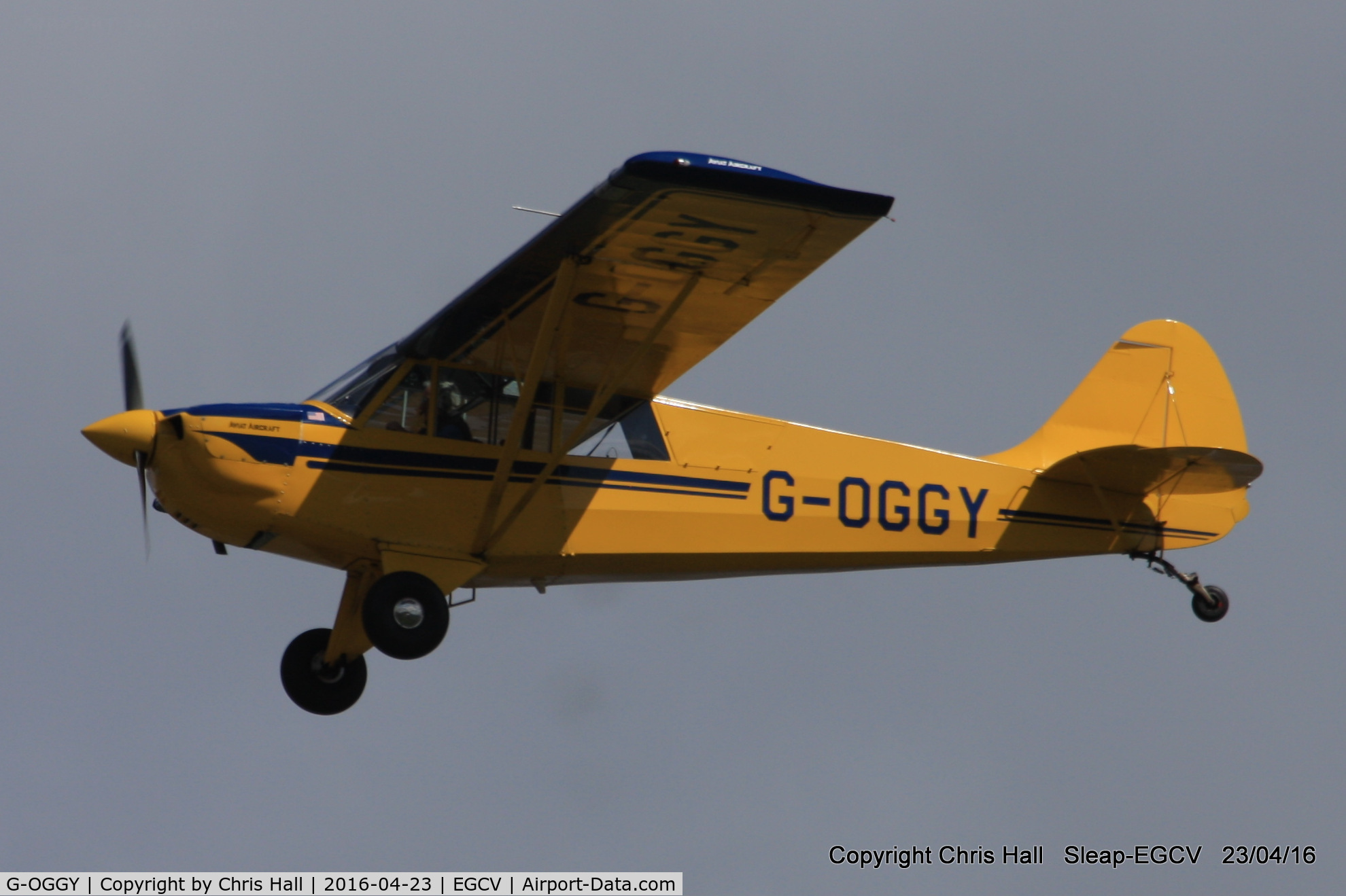 G-OGGY, 2004 Aviat A-1B Husky C/N NF0005, at Sleap