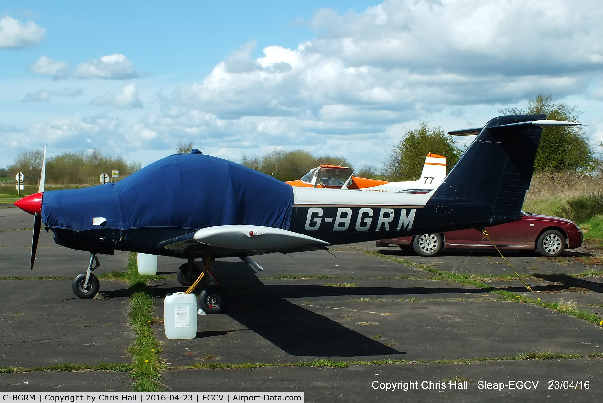 G-BGRM, 1979 Piper PA-38-112 Tomahawk Tomahawk C/N 38-79A1067, at Sleap