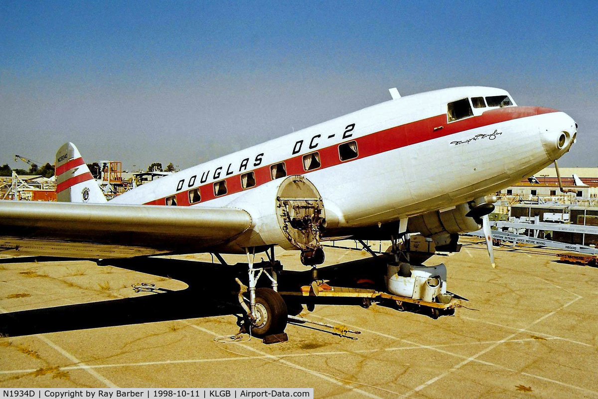 N1934D, 1935 Douglas DC-2-118B C/N 1368, Douglas DC-2-118B [1368] (Museum of Flight) Long Beach~N 11/10/1998