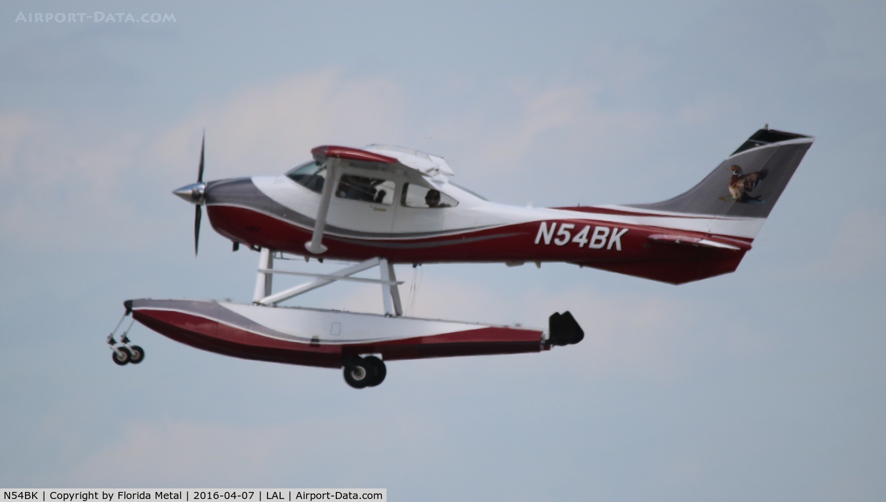 N54BK, 1981 Cessna 182R Amphibian Skylane C/N 18268073, Cessna 182R seaplane