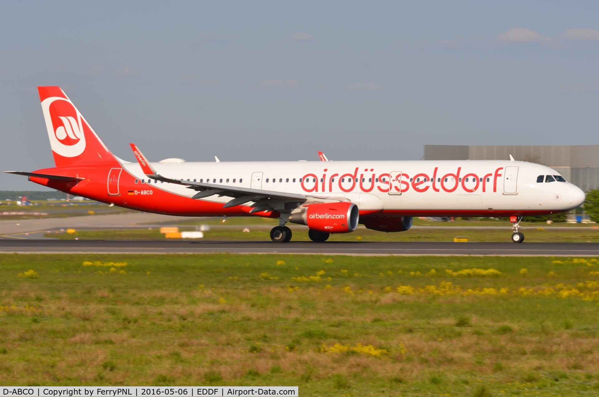 D-ABCO, 2015 Airbus A321-211 C/N 6501, And they say Germans don't have a sense of humor