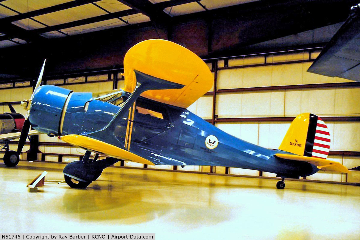 N51746, 1943 Beech D17S Staggerwing C/N 4890, Beech UC-43 Traveller [4890] Chino~N 12/10/1998