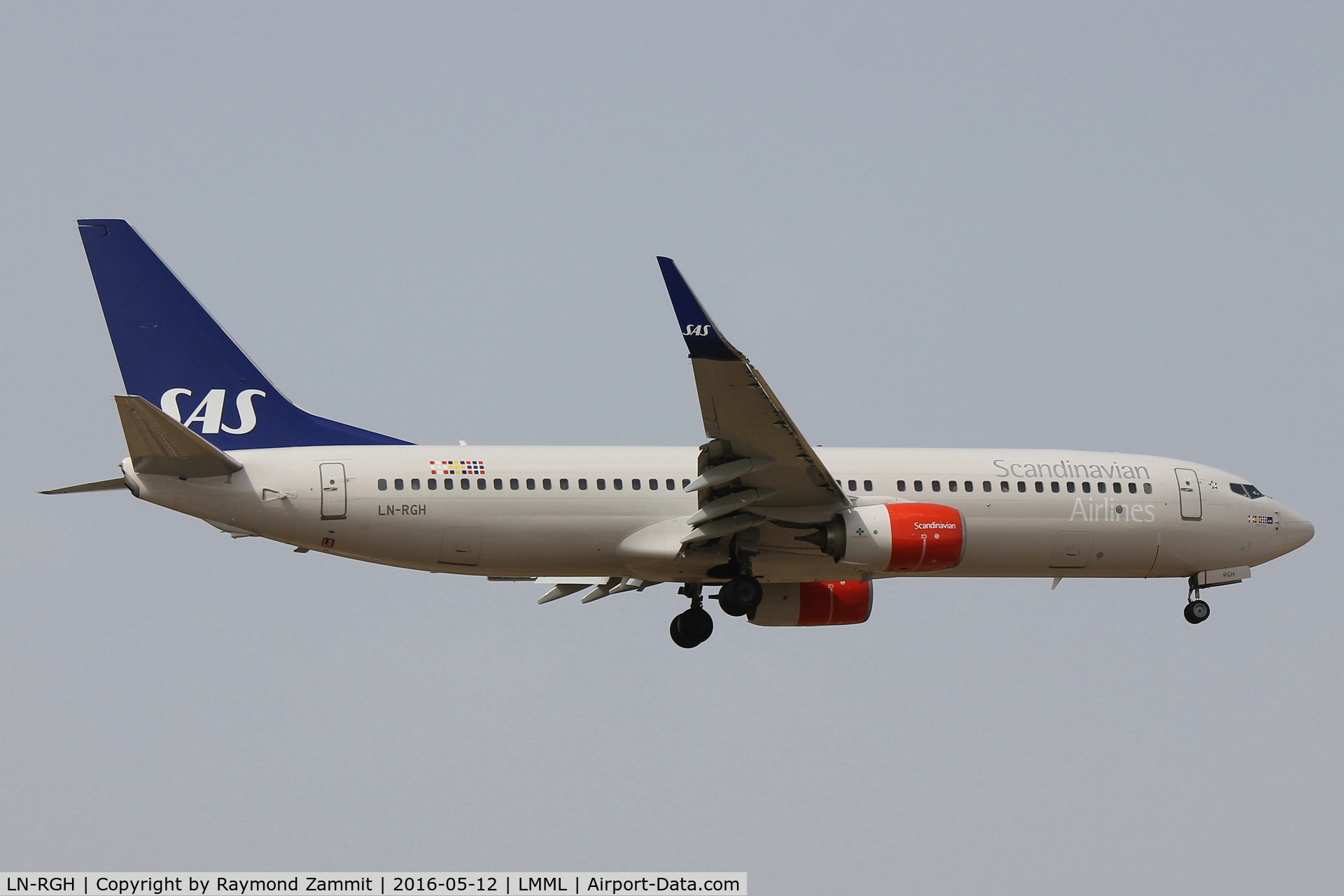 LN-RGH, 2013 Boeing 737-86N C/N 41266, B737-800 LN-RGH Scandinavian Airlines System