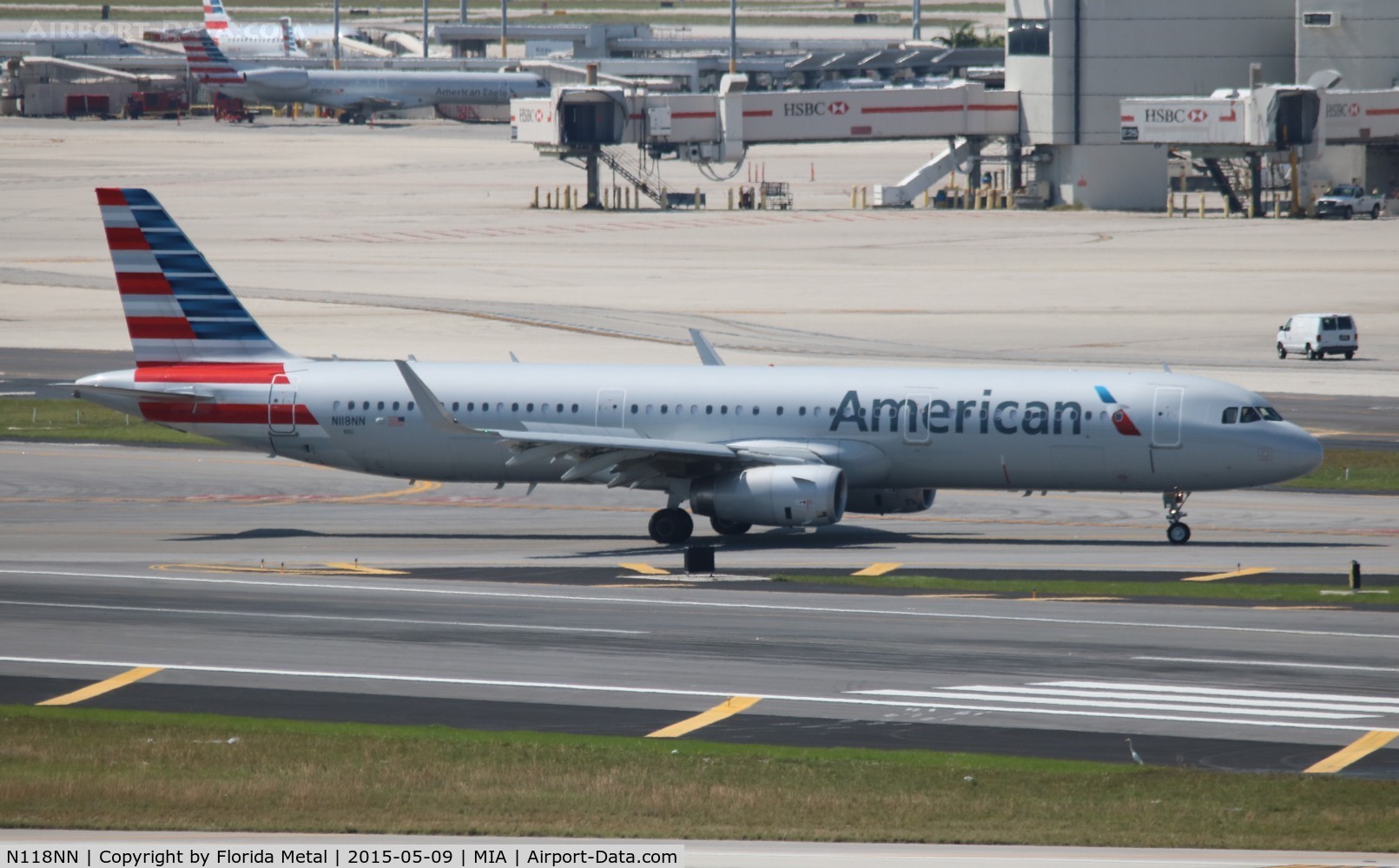 N118NN, 2014 Airbus A321-231 C/N 6162, American