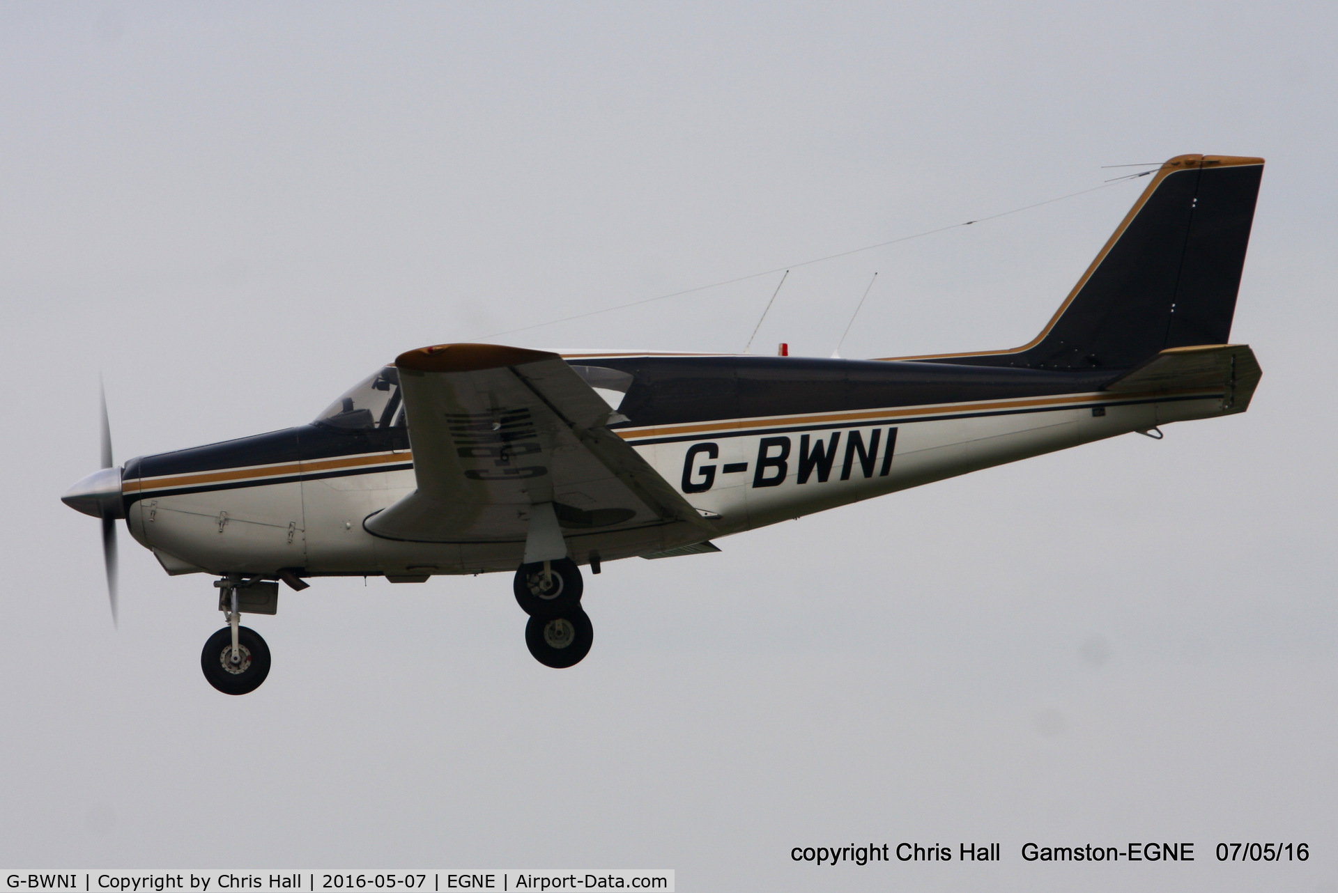 G-BWNI, 1958 Piper PA-24-180 Comanche Comanche C/N 24-136, at Gamston