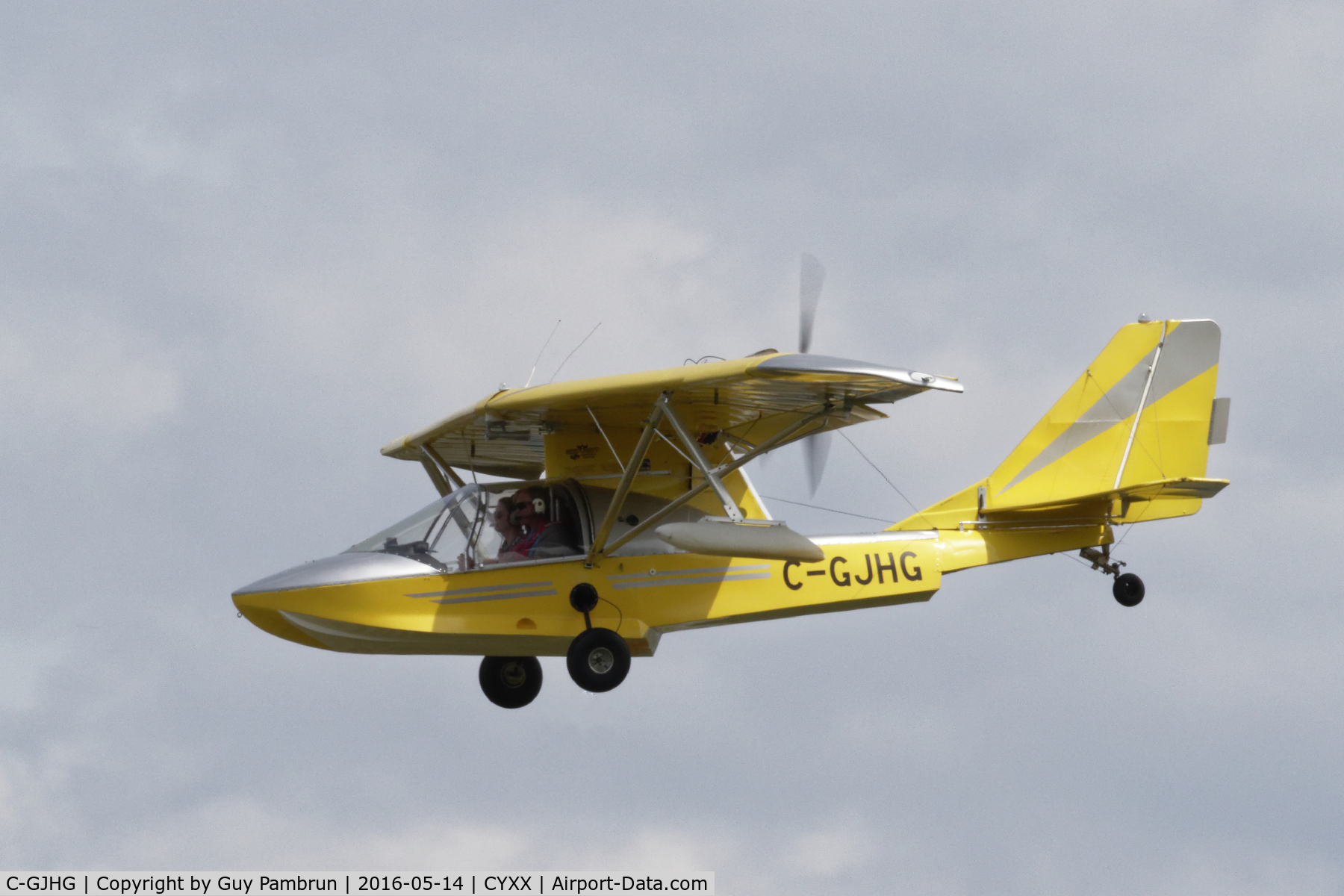 C-GJHG, 2002 Progressive Aerodyne Searey C/N 1DK265C, Landing