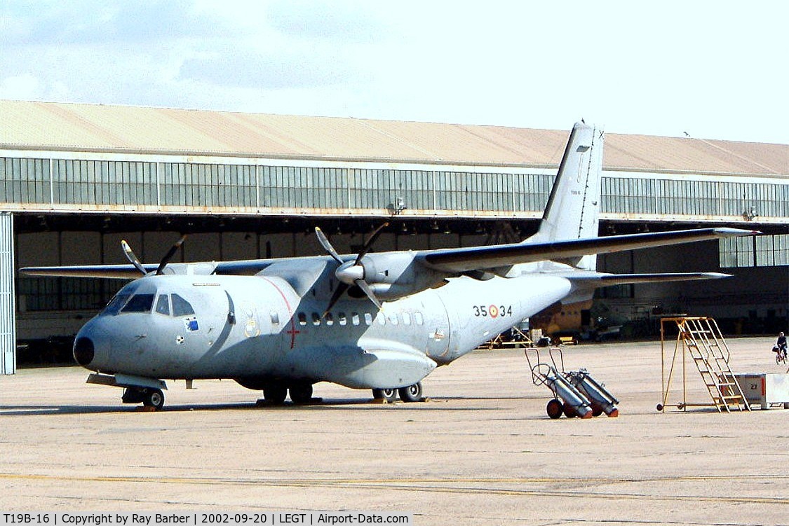 T19B-16, 1993 Airtech CN-235-100M C/N C070, CASA 235-100M [C070] (Spanish Air Force) Getafe AB~EC 20/09/2002