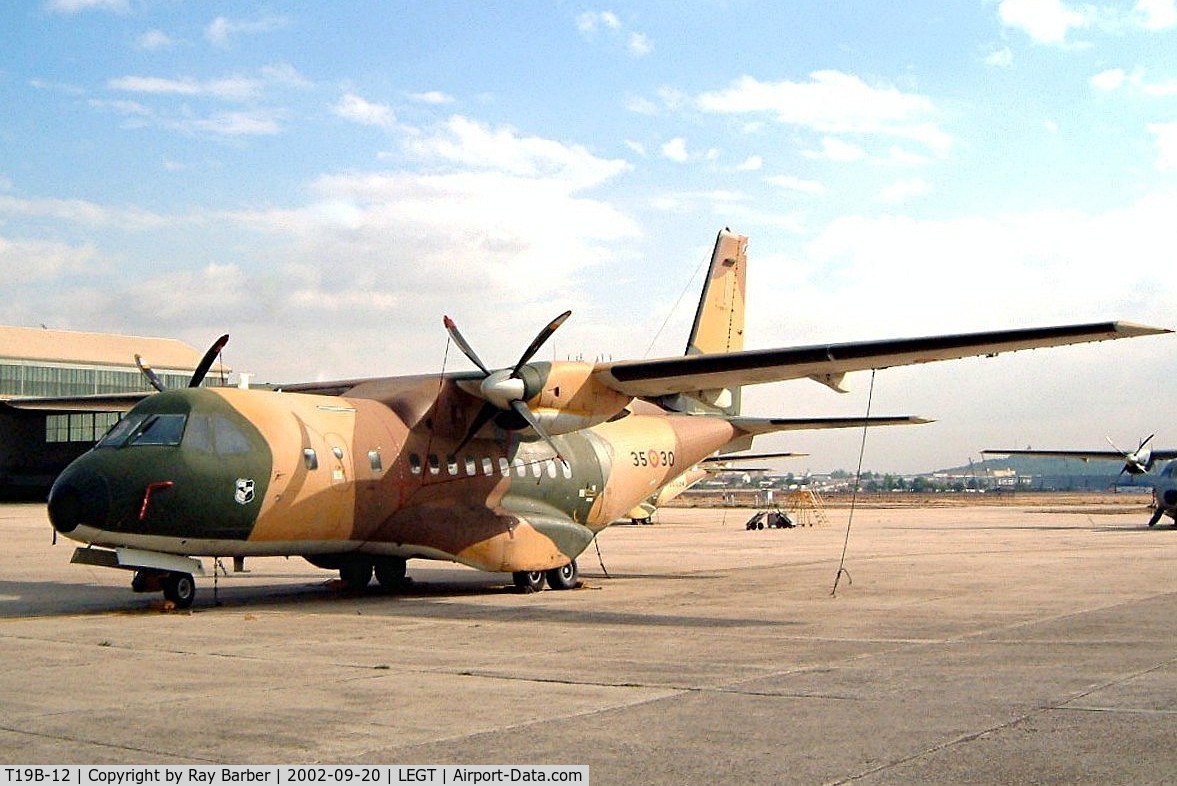 T19B-12, 1991 Airtech CN-235-100M C/N C050, CASA 235-100MPA [C050] (Spanish Air Force) Getafe AB~EC 20/09/2002