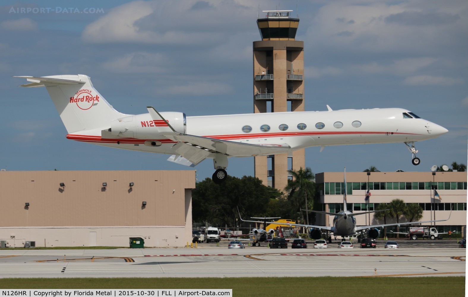N126HR, 2013 Gulfstream Aerospace GV-SP (G550) C/N 5436, Seminole Tribe of Florida