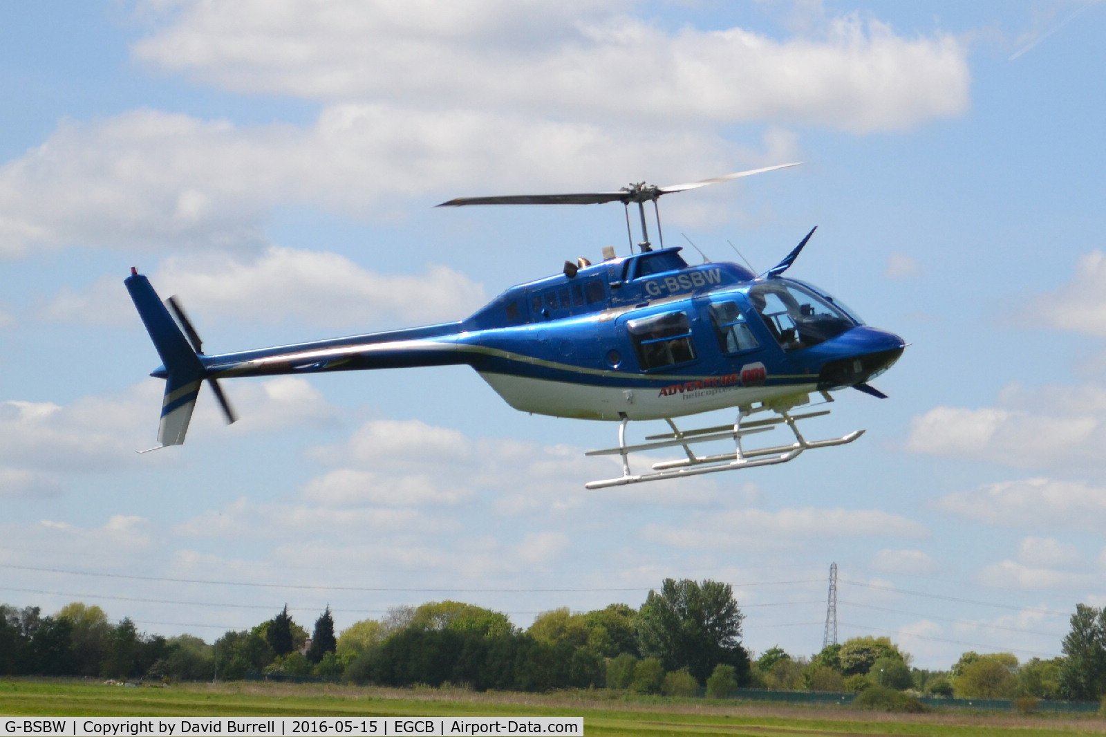 G-BSBW, 1982 Bell 206B JetRanger III C/N 3664, Bell 206B JetRanger 111 on Pleasure Flight.