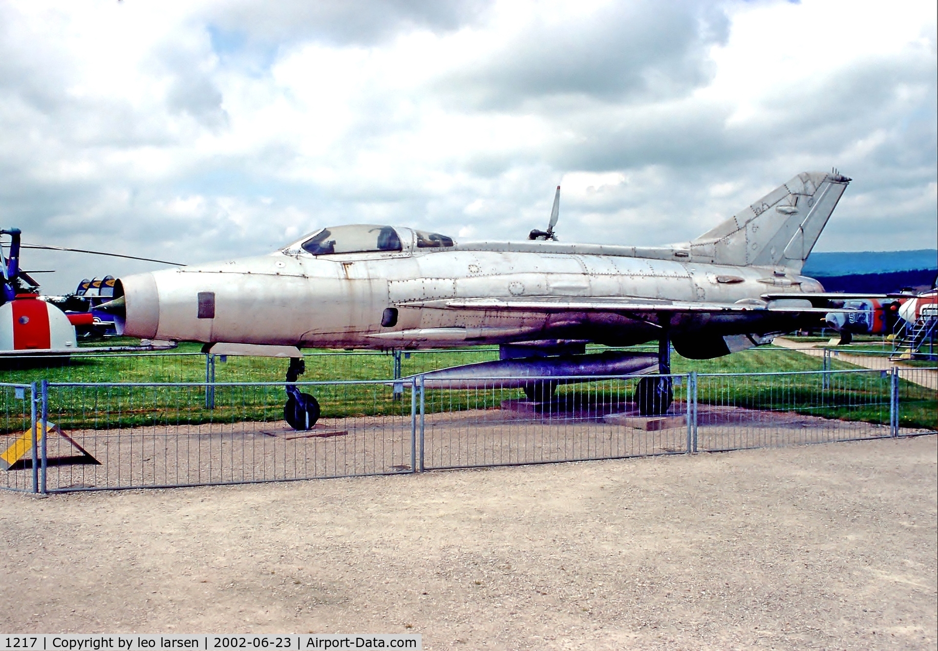 1217, Mikoyan-Gurevich MiG-21F-13 C/N 741217, Hermeskeil Museum 23.6.02.ex Polish AF