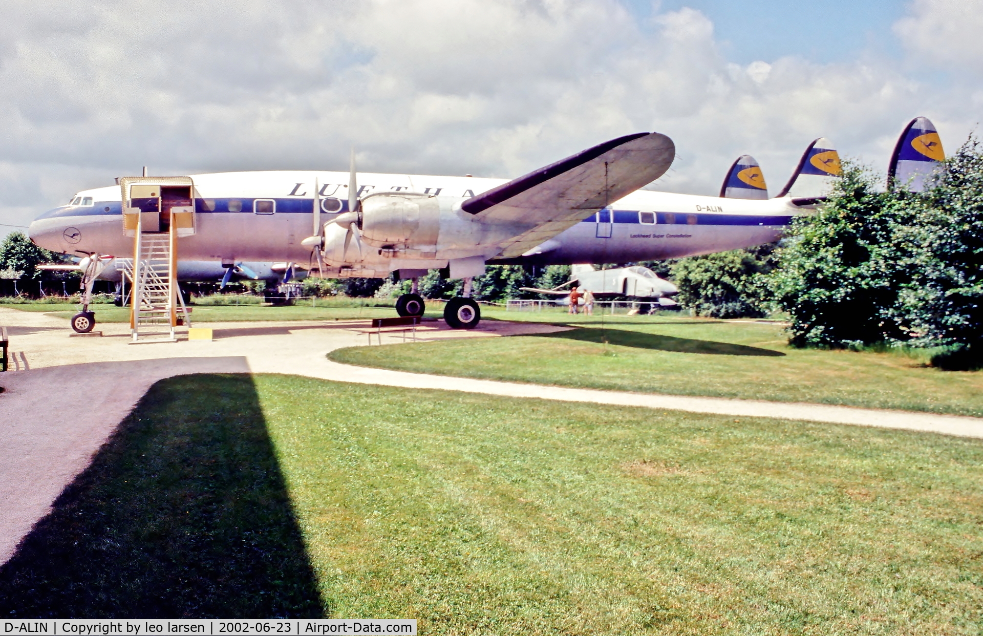 D-ALIN, 1955 Lockheed L-1049G Super Constellation C/N 4604, Hermeskeil Museum 23.6.02