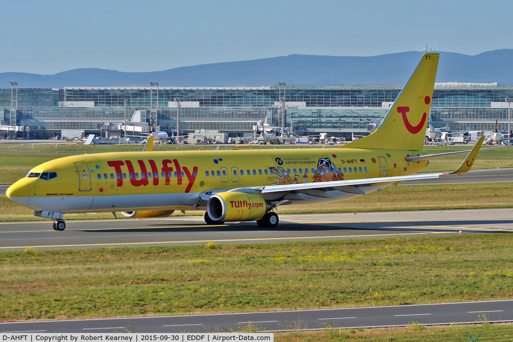 D-AHFT, 2000 Boeing 737-8K5 C/N 30413, Taxiing out for departure
