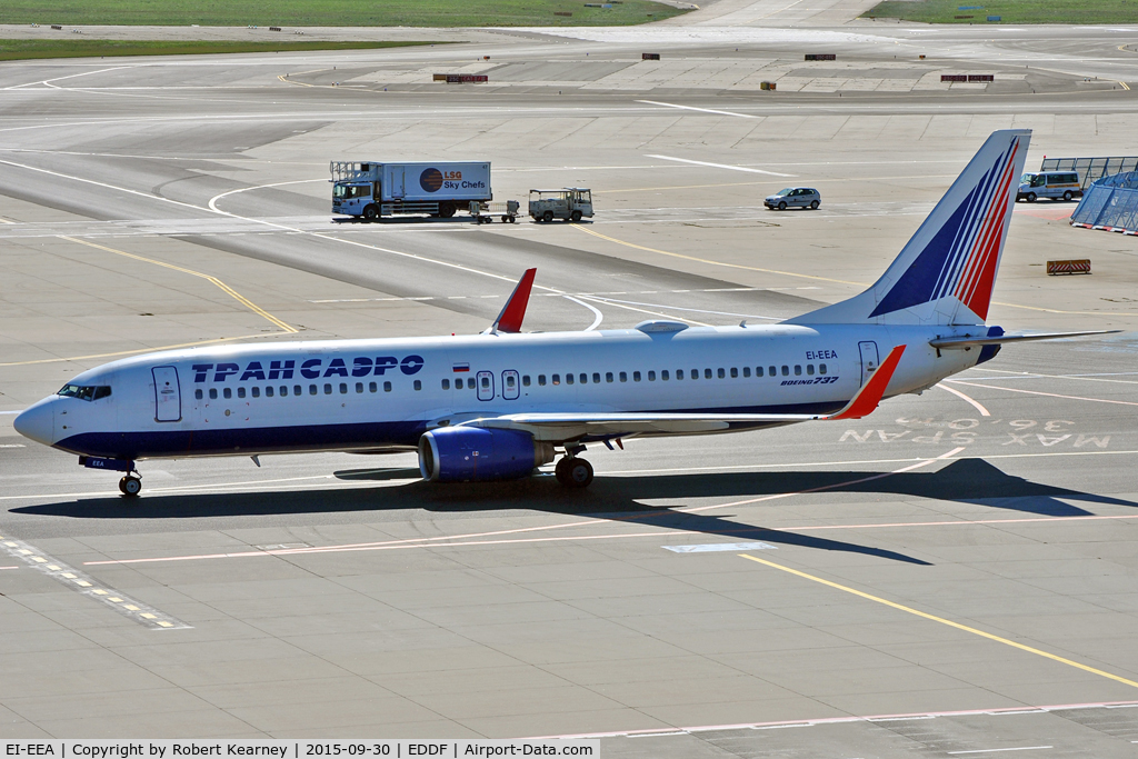 EI-EEA, 1998 Boeing 737-8K5 C/N 27989, Taxiing in after arrival
