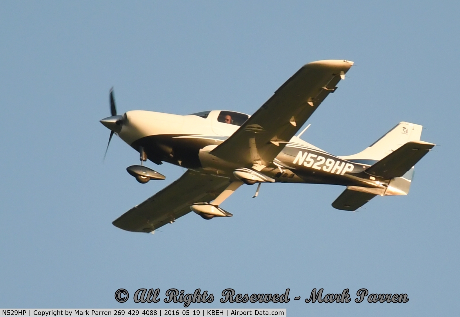 N529HP, 2014 Cessna T240 C/N T24002054, Over Saint Joseph, MI