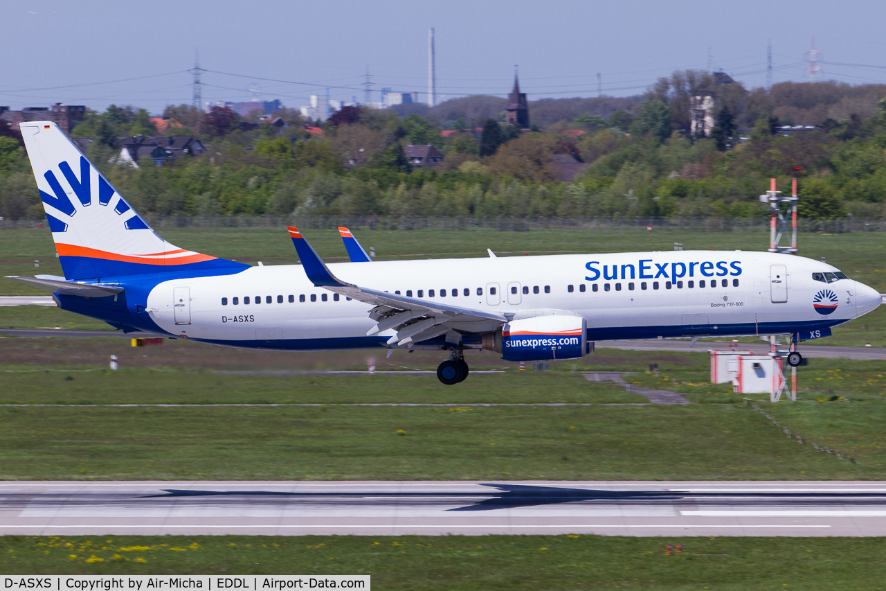 D-ASXS, 2004 Boeing 737-8AS C/N 33563, SunExpress Germany