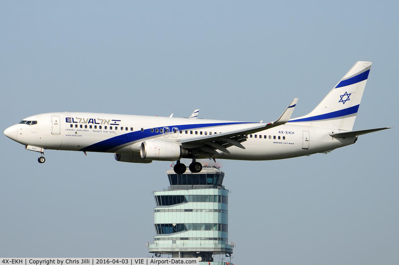 4X-EKH, 2009 Boeing 737-85P C/N 35458, El AL Israel Airlines