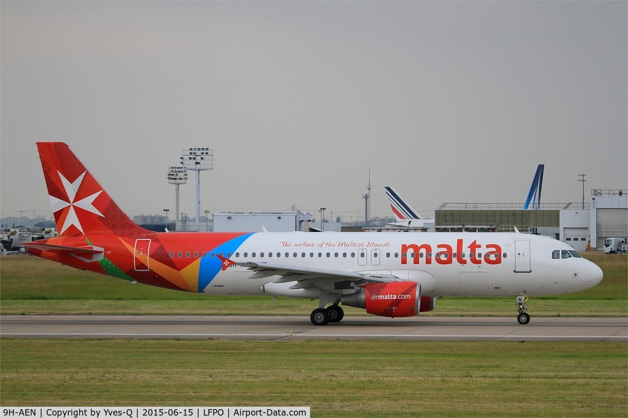 9H-AEN, 2005 Airbus A320-214 C/N 2665, Airbus A320-214, Take off run rwy 08, Paris-Orly airport (LFPO-ORY)