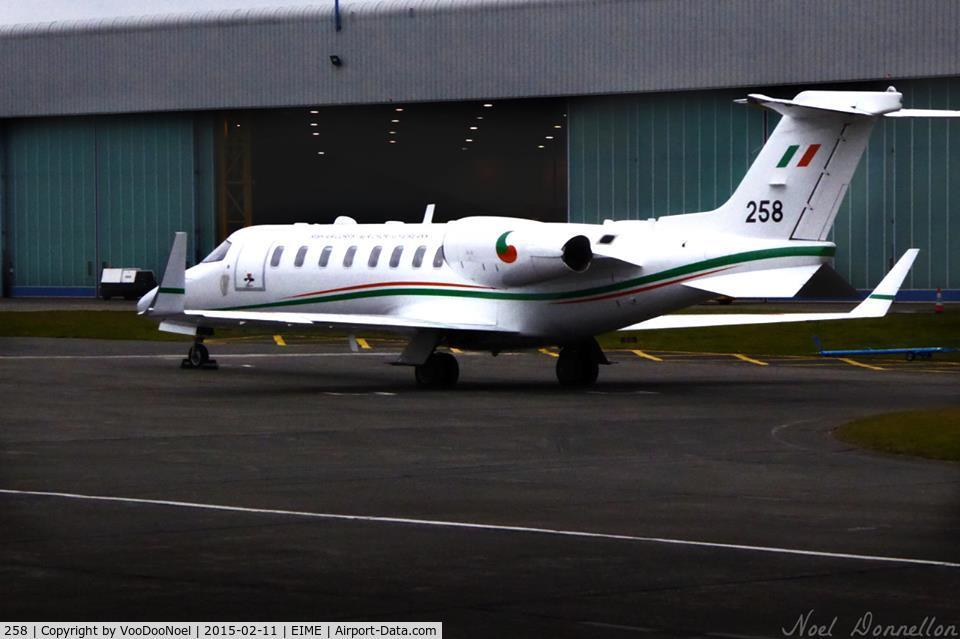 258, 2003 Learjet 45 C/N 45-234, Irish Government Ministerial Learjet 45 operated by Irish Air Corps.